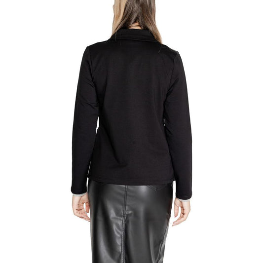Street One Black Viscose Suits & Blazer Street One Black