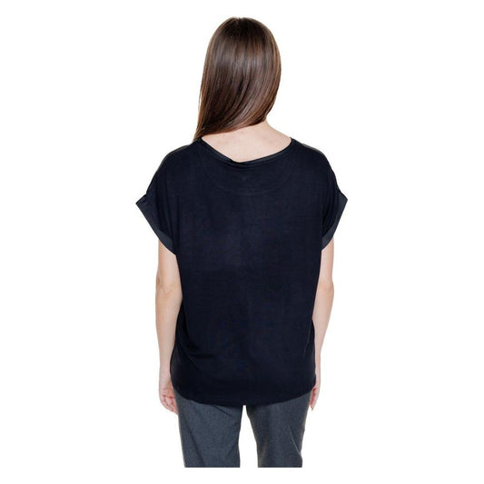 Vila Clothes Black Cotton Tops & T-Shirt Vila Clothes Black