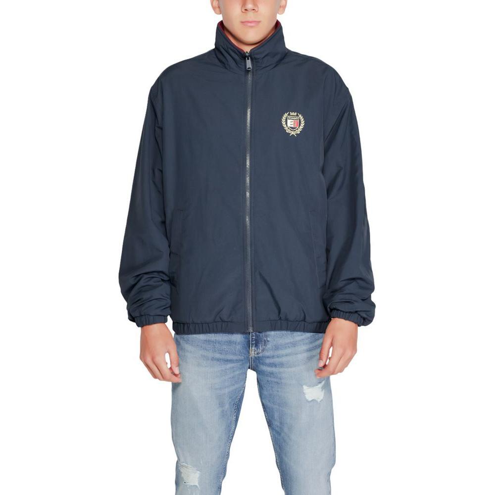 Tommy Hilfiger Jeans Blue Recycled Polyester Jackets & Coat TO-14576000128-IT44 | S