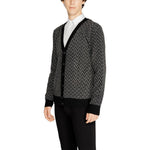 Antony Morato Black Mohair Cardigan AN-14639000009-IT48 | L