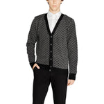 Antony Morato Black Mohair Cardigan AN-14639000009-IT48 | L