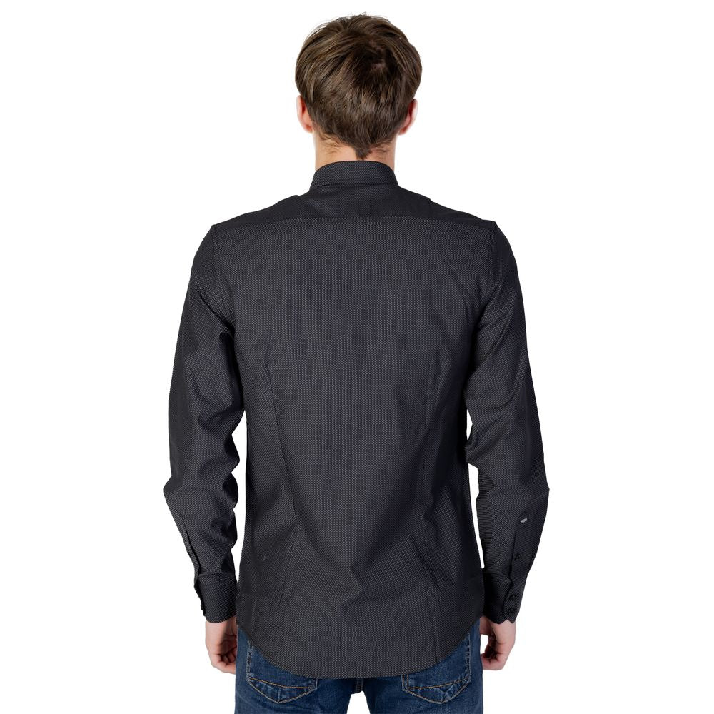 Antony Morato Gray Cotton Shirt AN-11851200136-IT48 | M