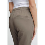 ICHI Gray Polyester Pant IC-13338702205-XXL