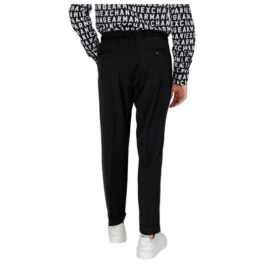 Antony Morato Black Polyester Jeans & Pant Antony Morato Light Gray