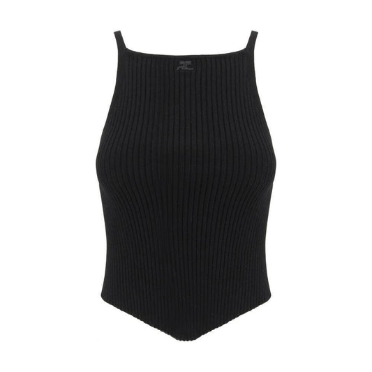 Courrėges Top Courrėges Black