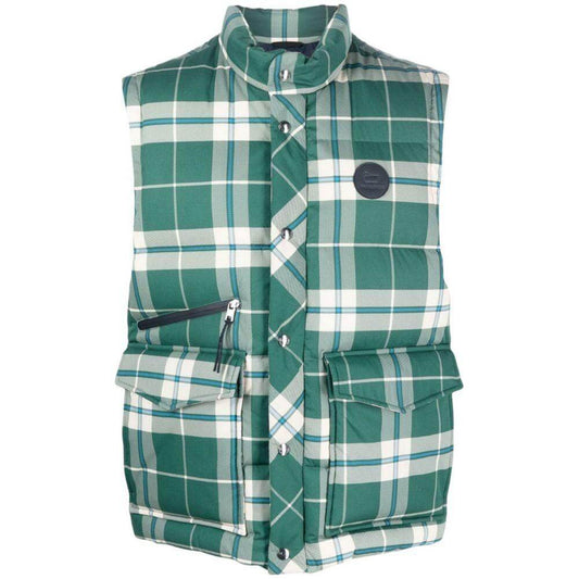Woolrich Green Polyester Vest Woolrich Slate Gray