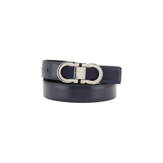 Ferragamo Reversible Belt Ferragamo Dark Slate Gray