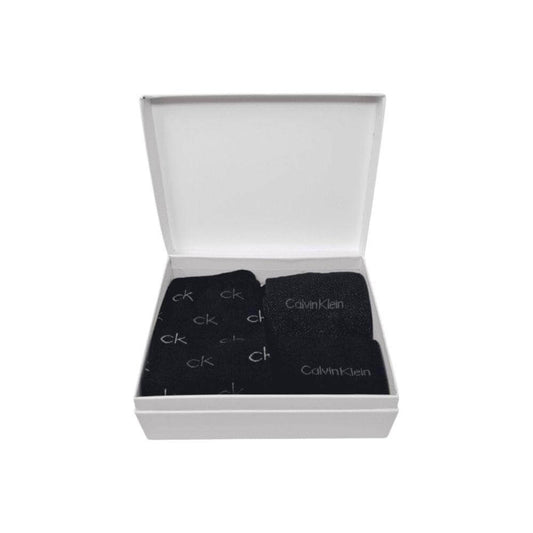 Calvin Klein Black Cotton Tights & Sock Calvin Klein Black
