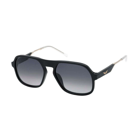 Zadig & Voltaire Black Acetate Sunglasses Zadig & Voltaire Dark Slate Gray