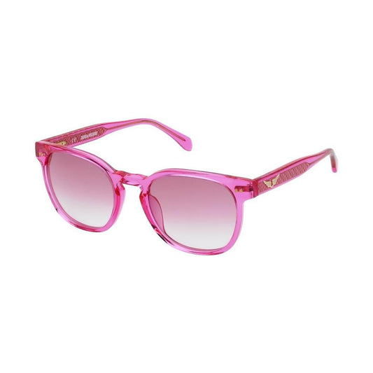 Zadig & Voltaire Multicolor Acetate Sunglasses Zadig & Voltaire Rosy Brown