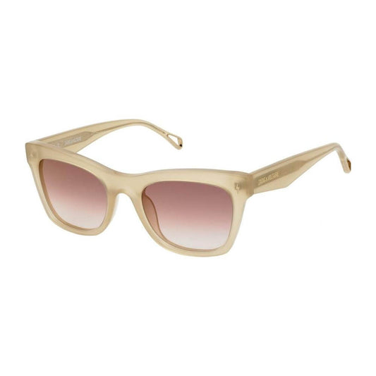 Zadig & Voltaire Brown Acetate Sunglasses Zadig & Voltaire Tan