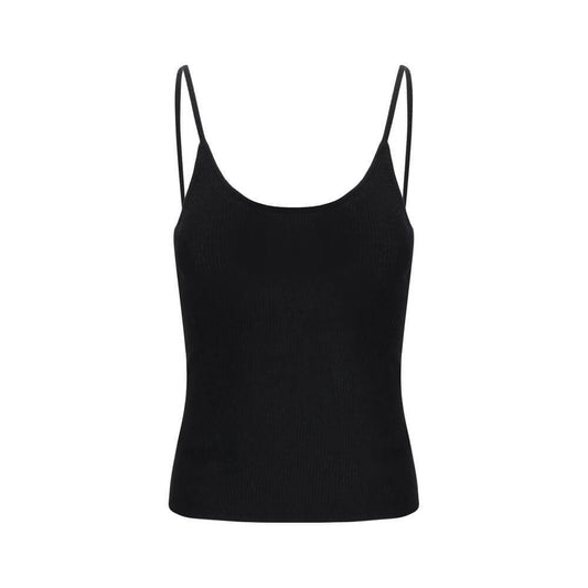 Chloé Ribbed Top Chloé Black