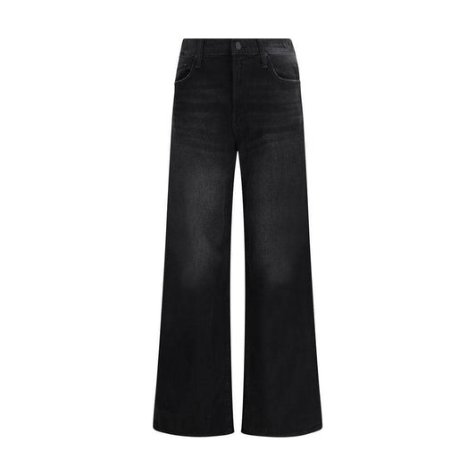 Mother Denim The Spinner Zip Sneak Jeans Mother Denim Black