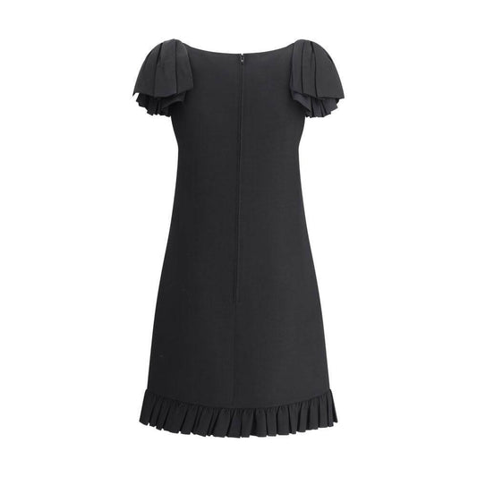 Valentino Mini Dress with bows Valentino Dark Slate Gray