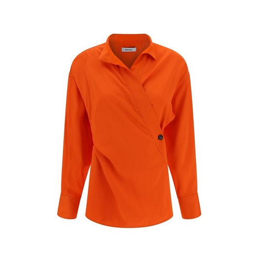 Ferragamo Shirt Ferragamo Orange Red