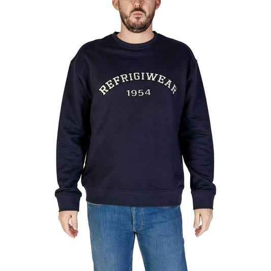 Refrigiwear Blue Cotton Sweater