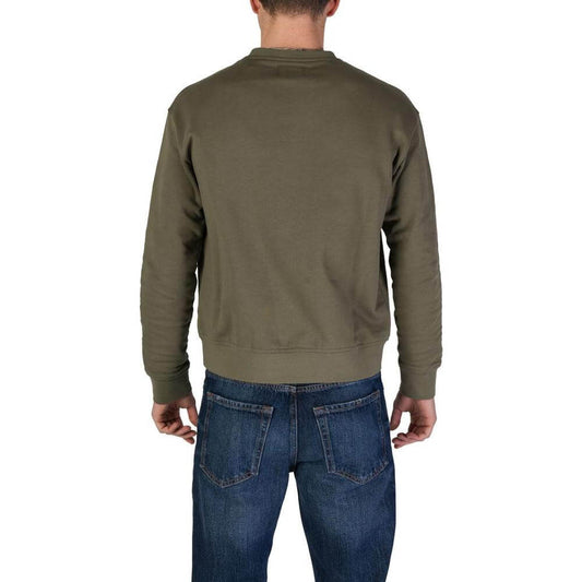 Refrigiwear Green Cotton Sweater