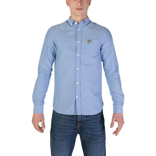 Lyle & Scott Blue Organic Cotton Shirt
