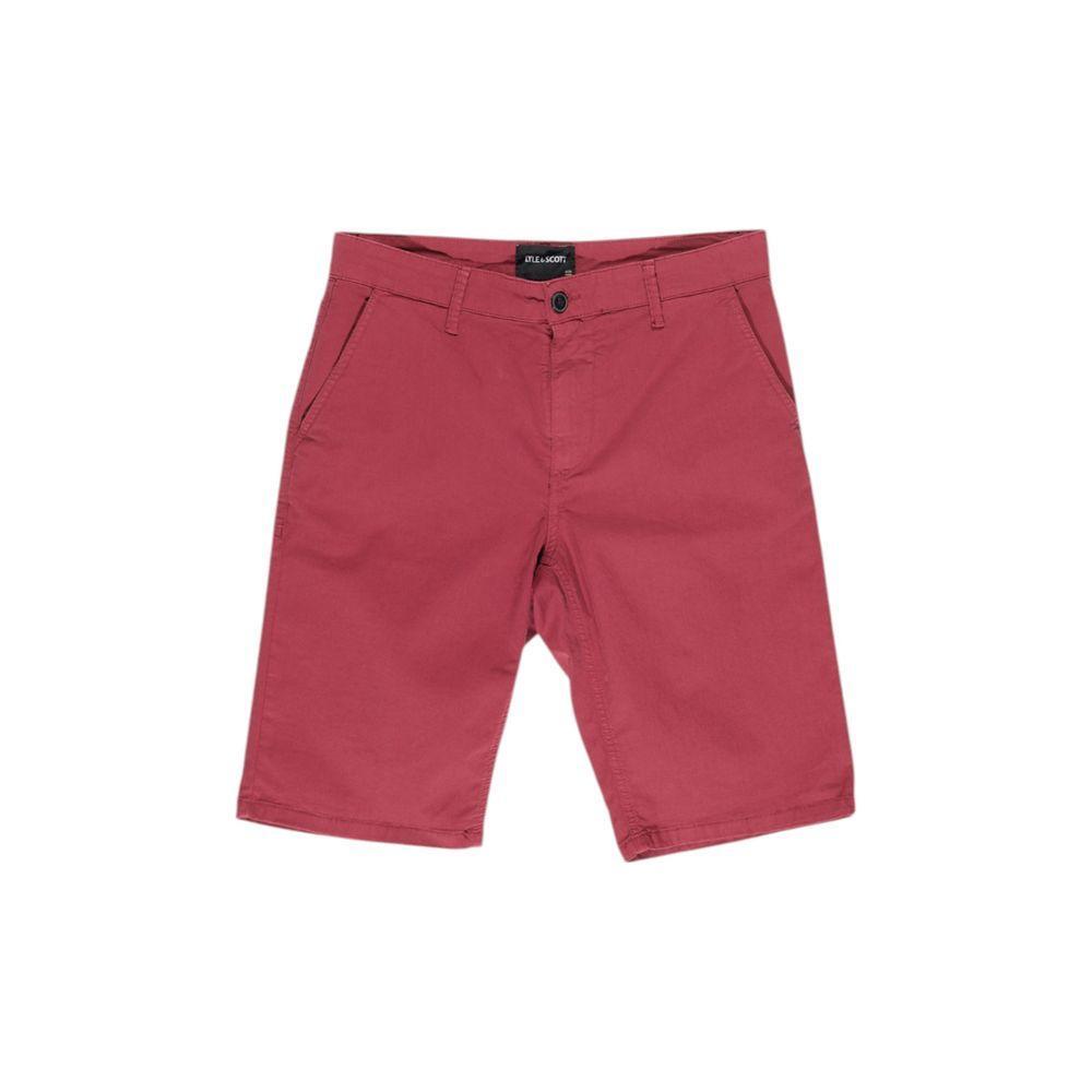 Lyle & Scott Bordeaux Cotton Bermuda LY-15822700129-W30