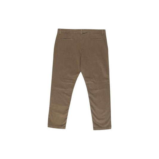 Lyle & Scott Beige Cotton Jeans & Pant
