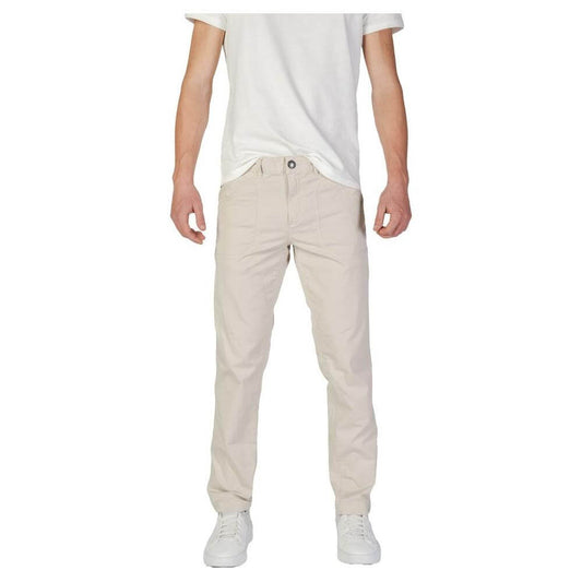 Refrigiwear Beige Cotton Jeans & Pant