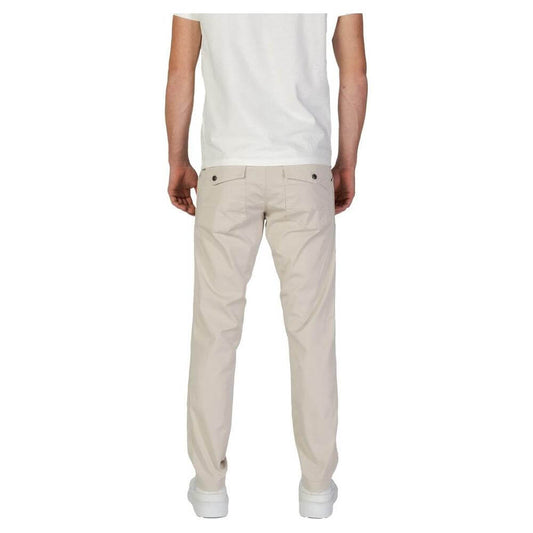 Refrigiwear Beige Cotton Jeans & Pant
