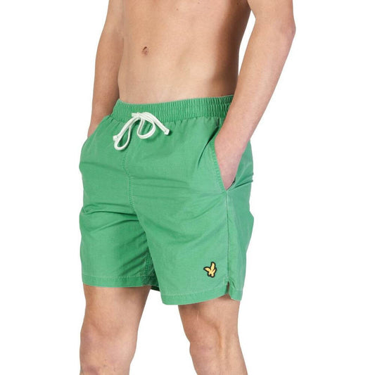 Lyle & Scott Green Nylon Swimwear