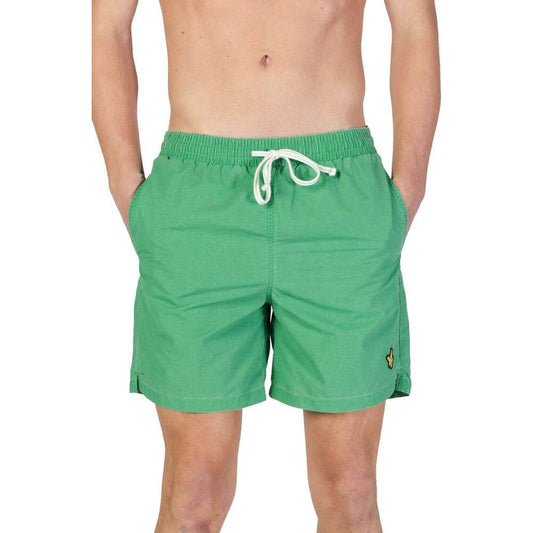Lyle & Scott Green Nylon Swimwear