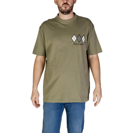 Lyle & Scott Green Cotton T-Shirt