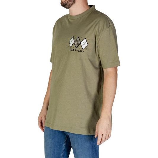 Lyle & Scott Green Cotton T-Shirt