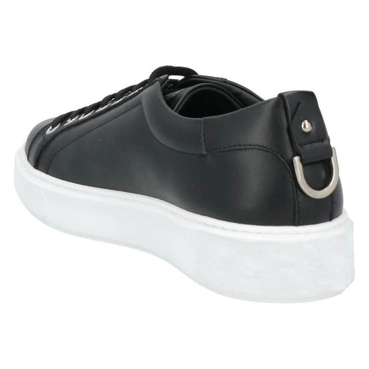 Les Hommes Black Calfskin Men Sneaker