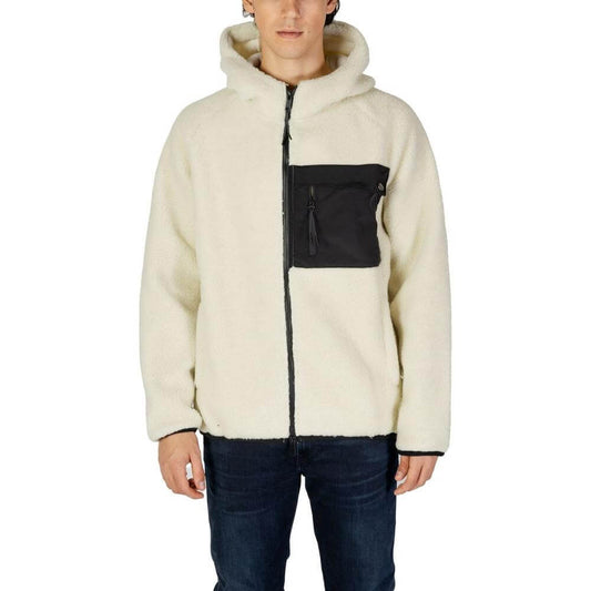 Hydra Clothing Cream Polyester Jacket