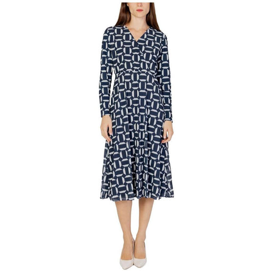 Street One Blue Polyester Dress
