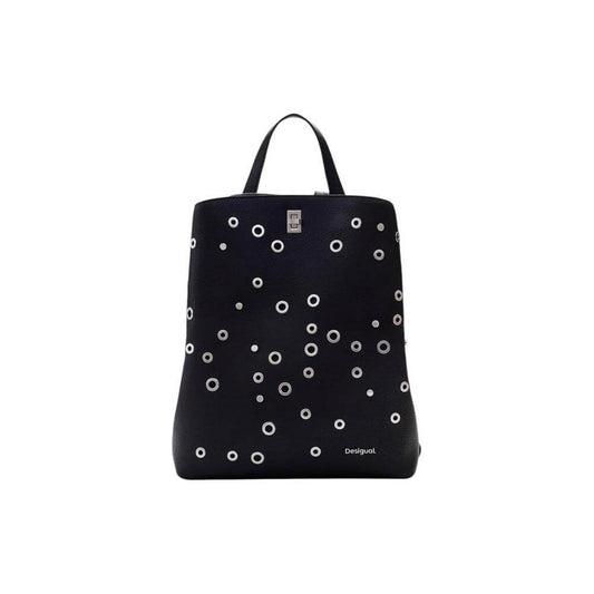 Desigual Black Polyethylene Backpack