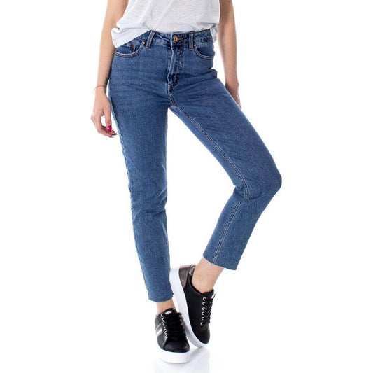 Only Blue Cotton Jeans & Pant