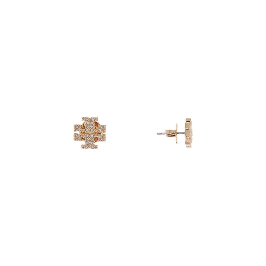 Tory Burch kira earrings with pavã© Jewellery Tory Burch Tan