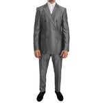 Dolce & Gabbana Black Stretch Crystal Bee Slim Fit Suit JKT1239-1