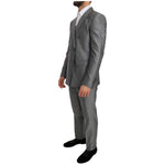Dolce & Gabbana Black Stretch Crystal Bee Slim Fit Suit JKT1239-1