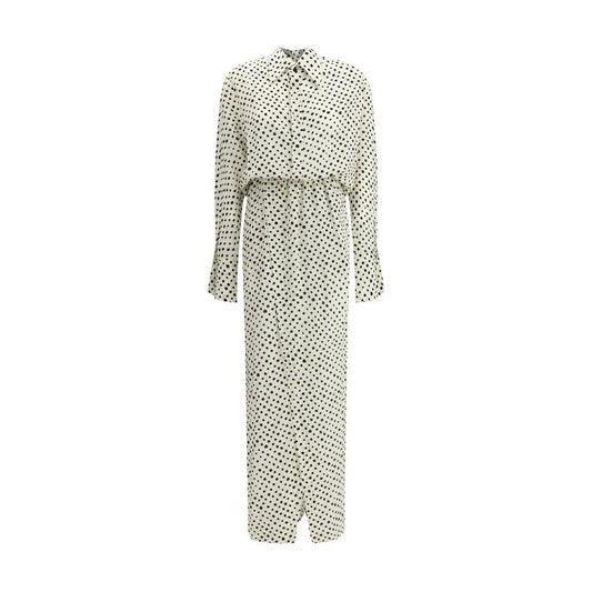 Petar Petrov Polka dot Dress Petar Petrov Light Gray