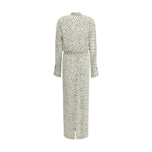 Petar Petrov Polka dot Dress Petar Petrov Light Gray