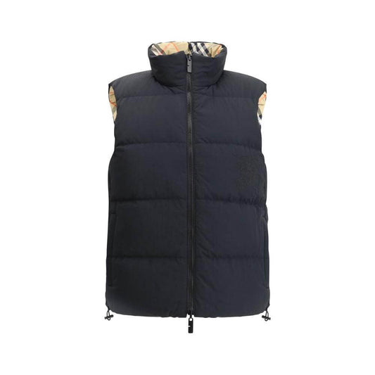 Burberry Reversible Down Vest Burberry Dark Slate Gray
