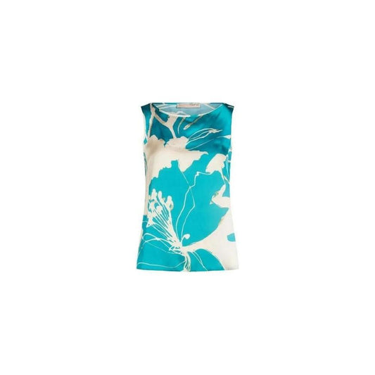 Rinascimento Turquoise Polyester Blouse RI-13509800679-IT38|XS