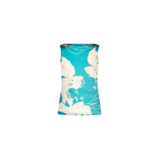 Rinascimento Turquoise Polyester Blouse RI-13509800679-IT38|XS