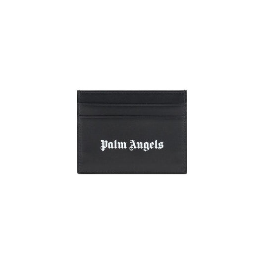 Palm Angels Card Holder Palm Angels Dark Slate Gray