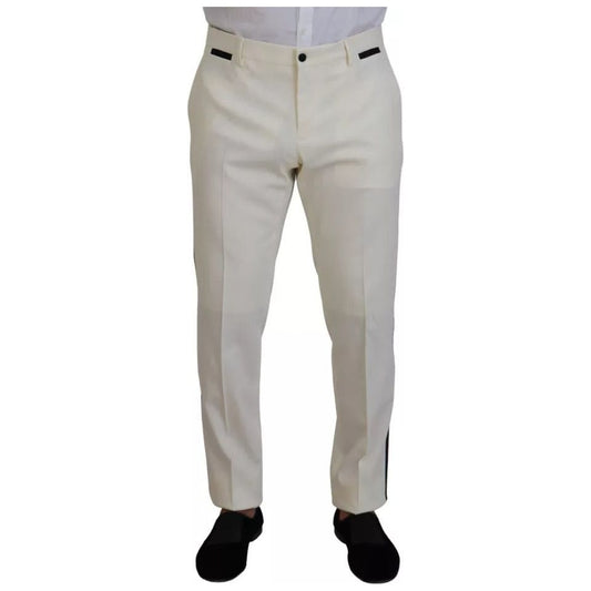 Dolce & Gabbana White Double Breasted 2 Piece SICILIA Suit KOS2003-52
