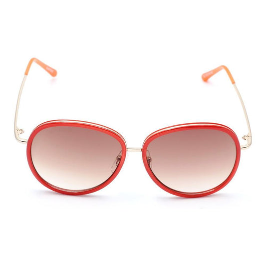 Lancaster Red Metal Sunglasses LASLA07333AC