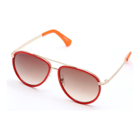 Lancaster Red Metal Sunglasses LASLA07342AC