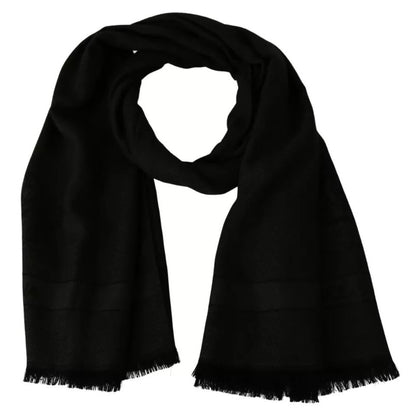 Dolce & Gabbana Green Brown Wrap Cashmere Shawl Scarf