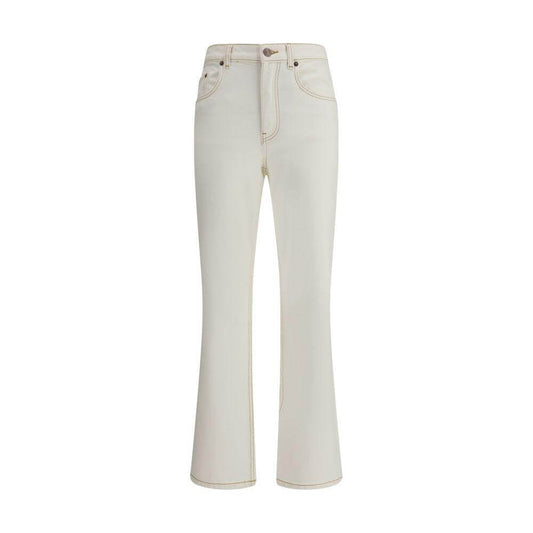 Tory Burch Cropped flare Jeans Tory Burch Light Gray