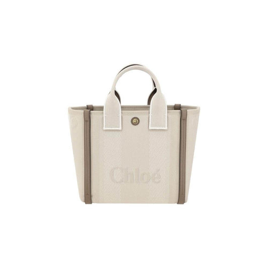 Chloé Carry Tote Bag Chloé Light Gray